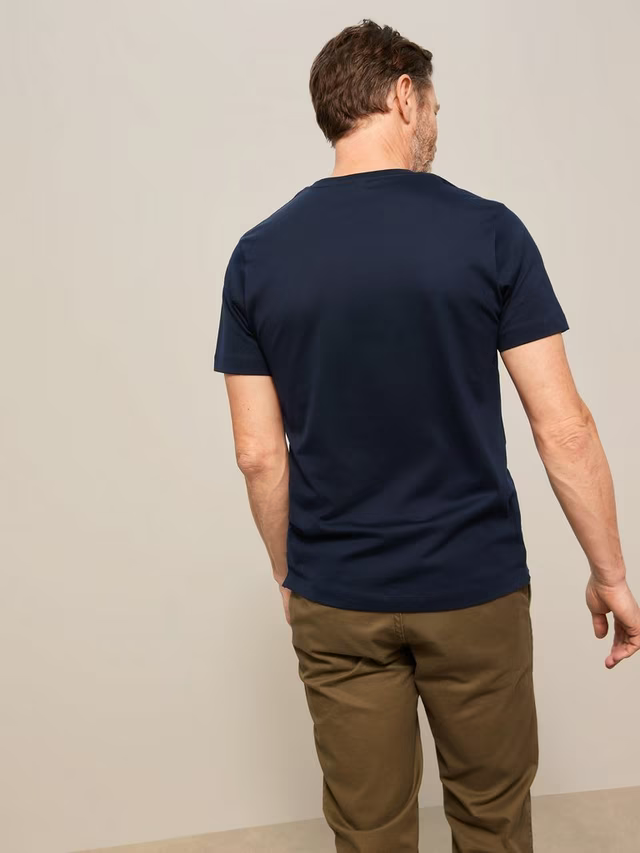 Blue T-shirt basic