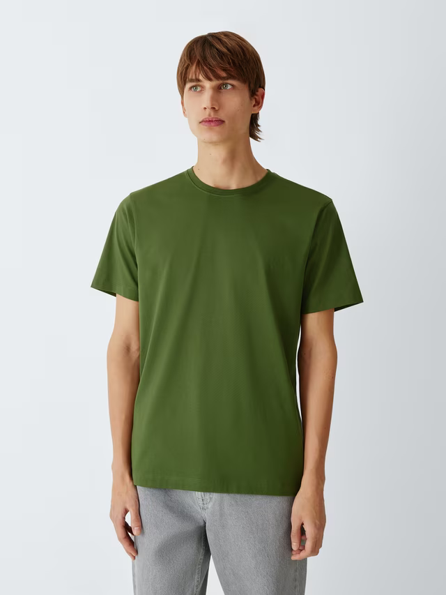 Green T-shirt basic