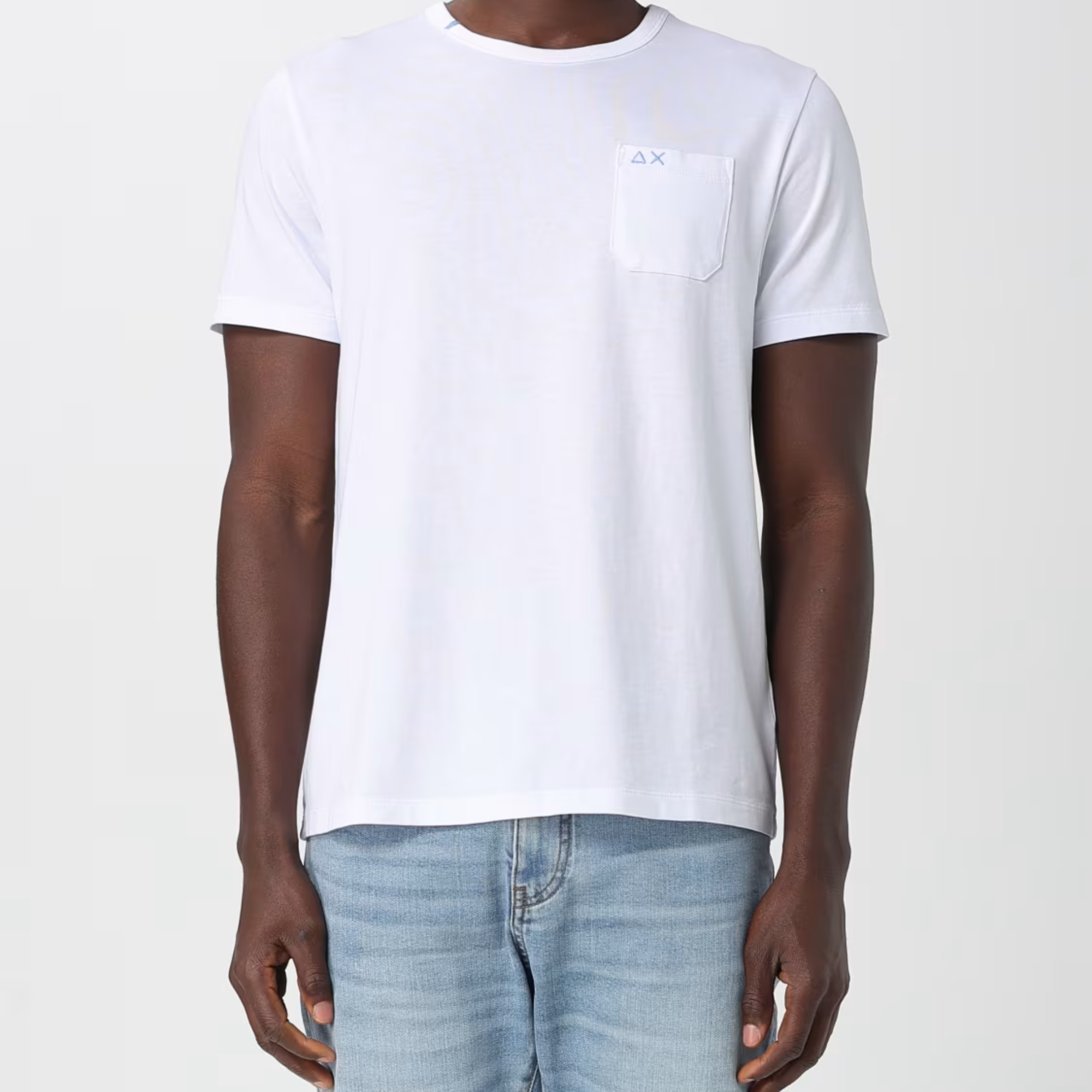 White T-shirt basic tall
